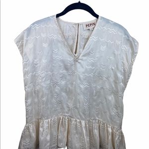 Anthropologie Boho Silk Blouse